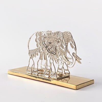 Majestic Elephant filigree napkin holder Majestic Elephant filigree napkin holder