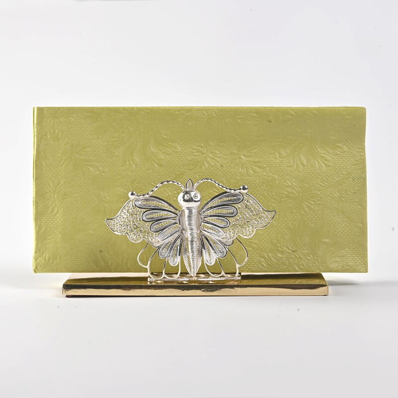 Dazzling butterfly filigree napkin holder Dazzling butterfly filigree napkin holder