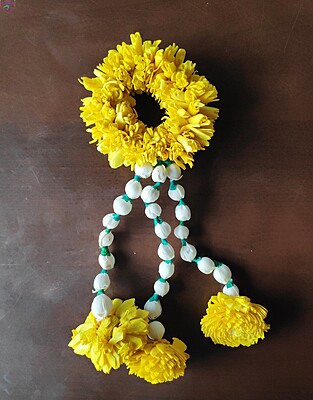 Reusable Marigold & Jasmine  Flower Bunches