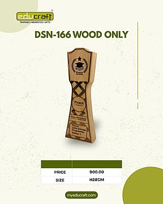 DSN-166 WOOD ONLY H28CM (THICKNESS 38MM)
