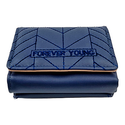 Dark Blue - Trifold Leather Wallet Women / Girls ~ Purse, Coin Holder, Card Slot Dark Blue - Trifold Leather Wallet Women / Girls ~ Purse, Coin Holder, Card Slot