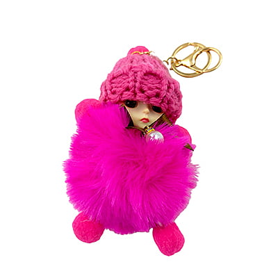 Dark Pink Baby Doll Gifting Key Chains Dark Pink Baby Doll Gifting Key Chains