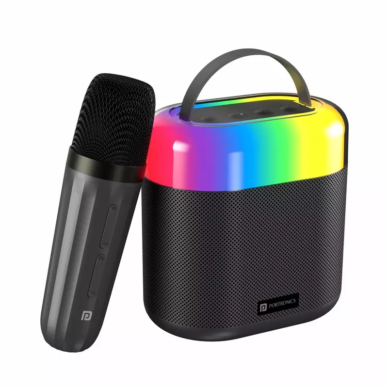 Portronics Dash 3 16W Bluetooth Speaker with Wireless Karaoke Portronics Dash 3 16W Bluetooth Speaker with Wireless Karaoke