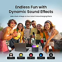 Portronics Dash 3 16W Bluetooth Speaker with Wireless Karaoke Portronics Dash 3 16W Bluetooth Speaker with Wireless Karaoke