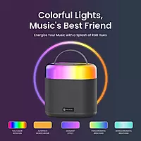 Portronics Dash 3 16W Bluetooth Speaker with Wireless Karaoke Portronics Dash 3 16W Bluetooth Speaker with Wireless Karaoke