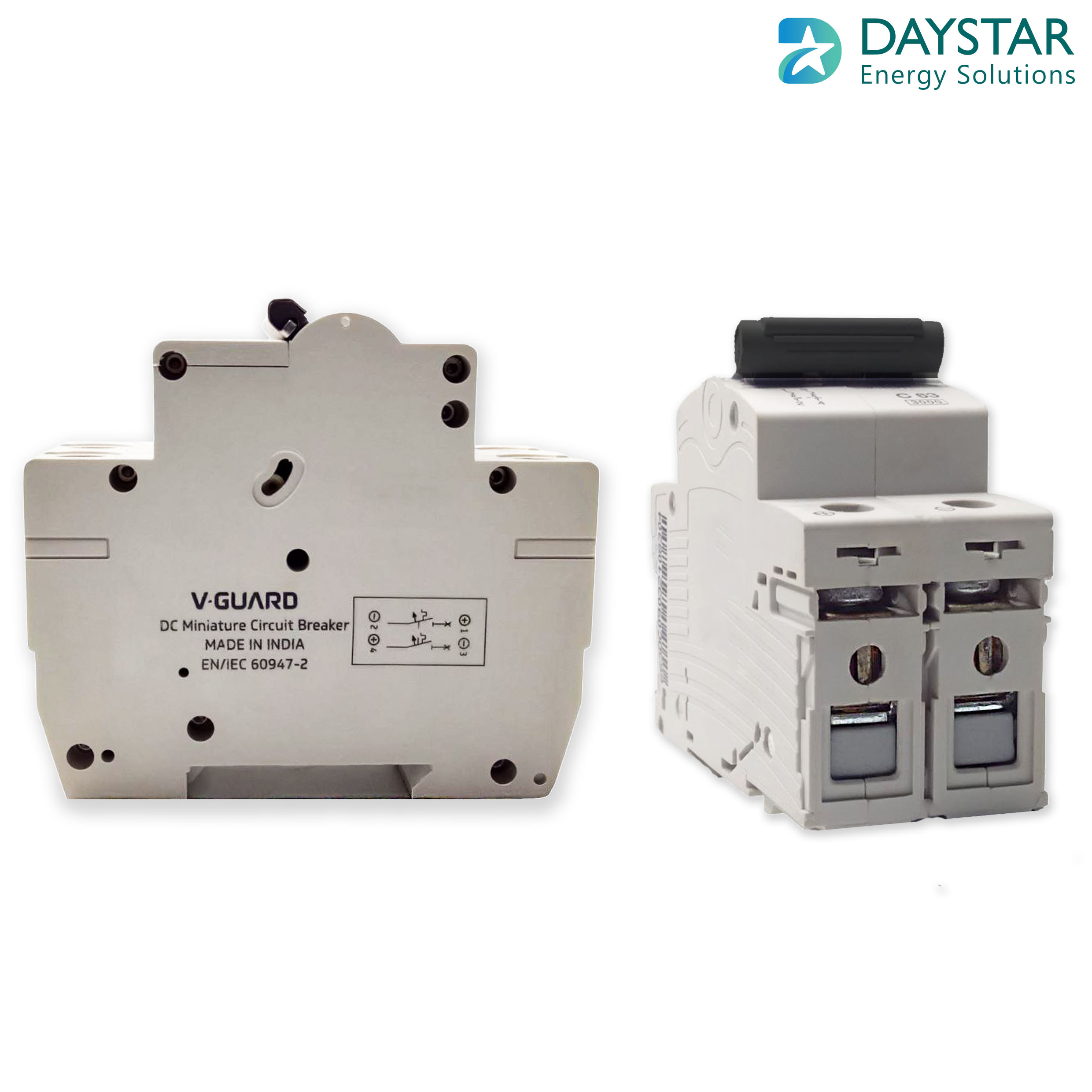 DC MCB, 25 Amp, 2 Pole suitable for Solar Application DC MCB, 25 Amp, 2 Pole suitable for Solar Application