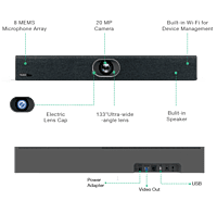 Yealink All-in-One USB Video Bar - UVC40 Yealink All-in-One USB Video Bar - UVC40