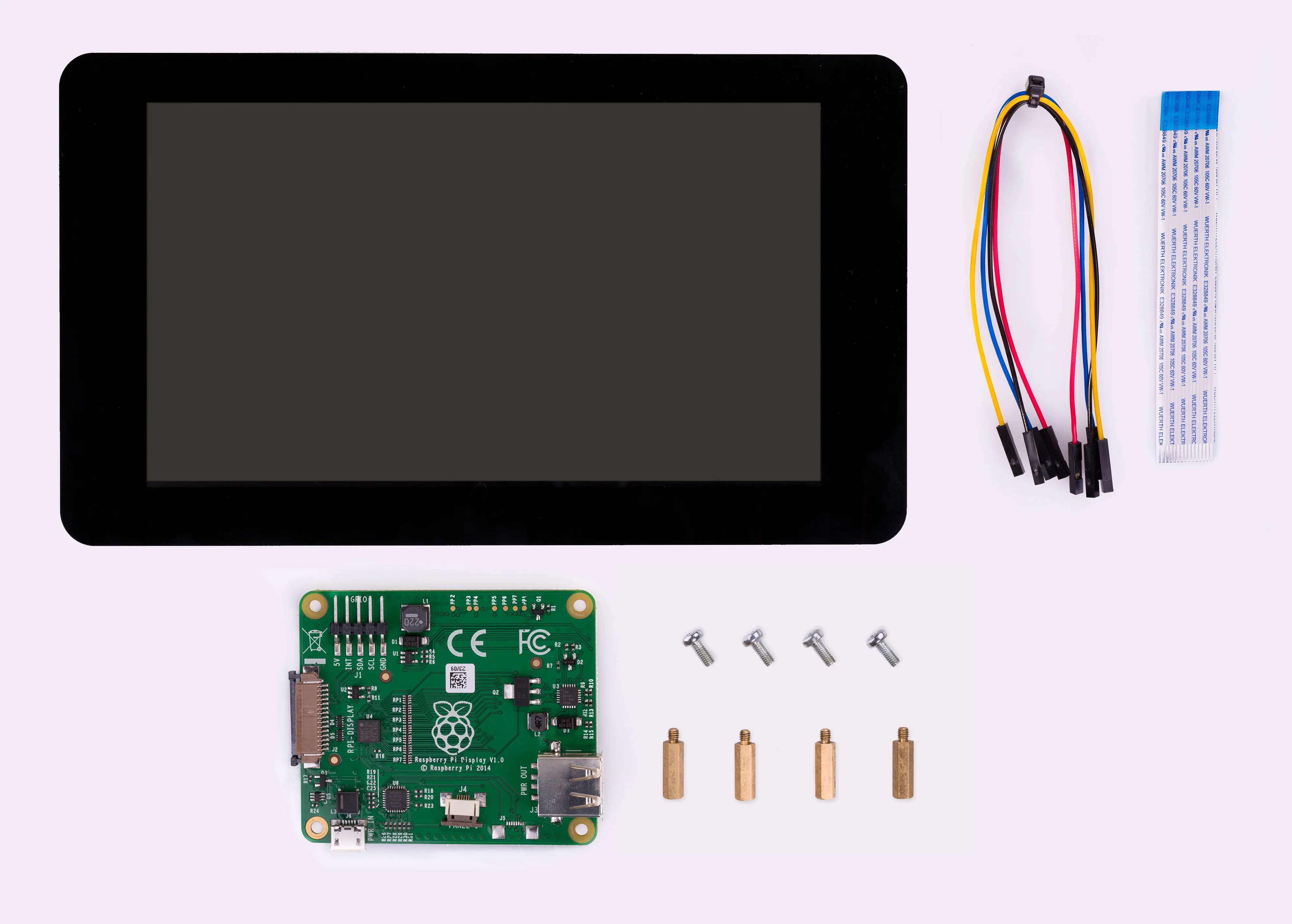 7 Official Raspberry Pi Display with Capacitive Touchscreen 7 Official Raspberry Pi Display with Capacitive Touchscreen