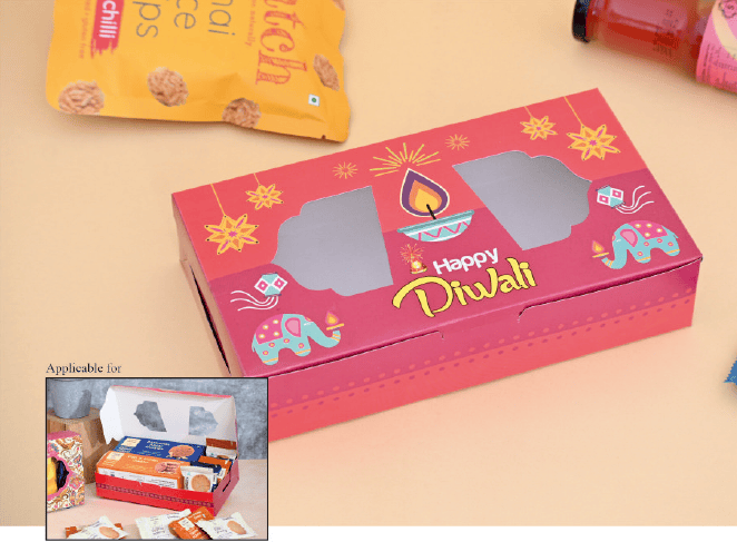 1619 Diwali Window Box | 9*5*2 Inch
