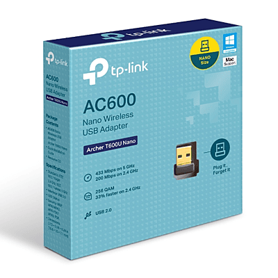 TP-Link USB Wi-Fi T600U Nano (AC600) TP-Link USB Wi-Fi T600U Nano (AC600)