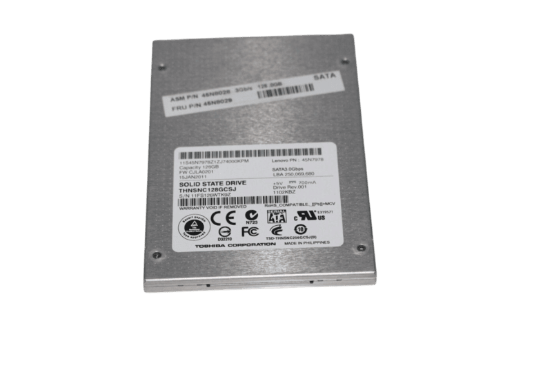 Refurbished TOSHIBA 2.5" SATA SSD 128GB (THNSNC128GBSJ) Refurbished TOSHIBA 2.5" SATA SSD 128GB (THNSNC128GBSJ)
