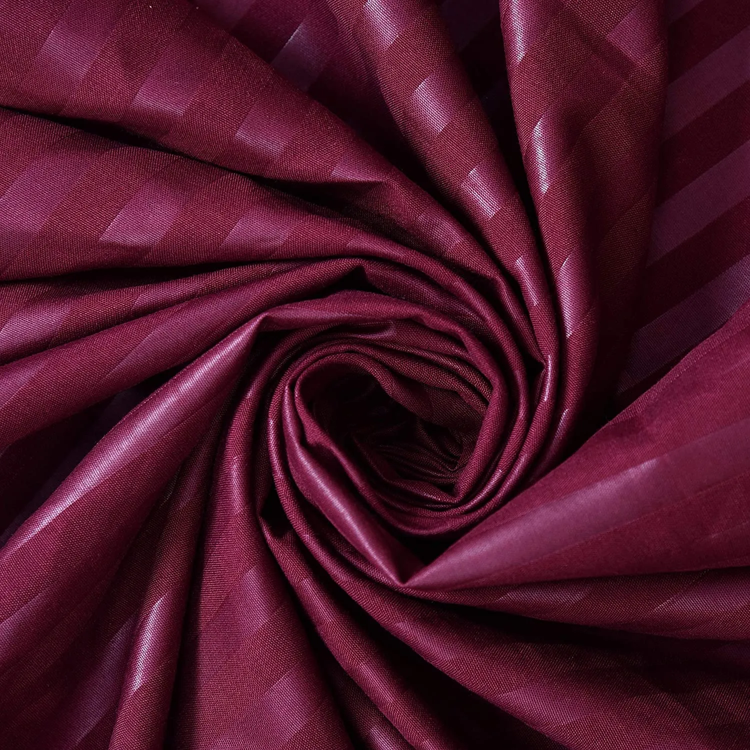 Pillow Cover Framed Glace Cotton 300 TC - Striped - Wine Pillow Cover Framed Glace Cotton 300 TC - Striped - Wine