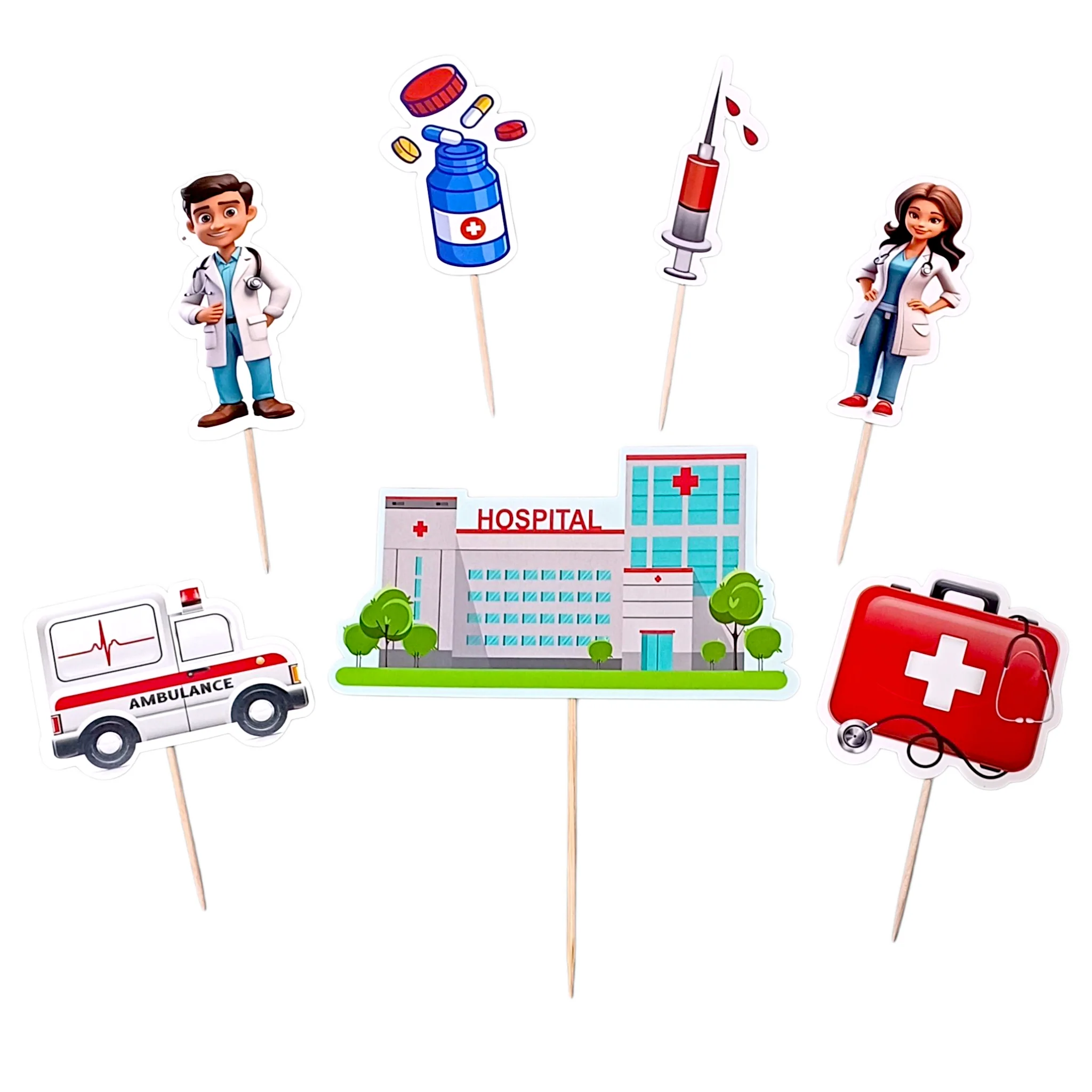 Doctor Hospital Theme Topper Doctor Hospital Theme Topper
