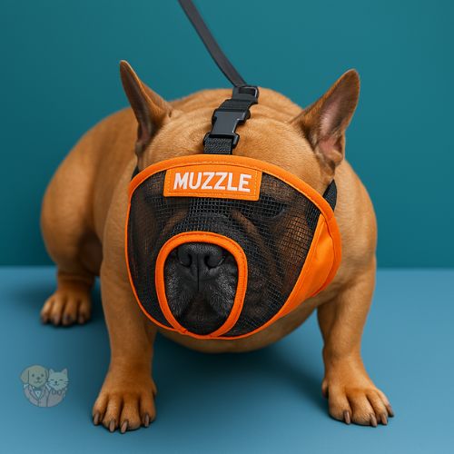 Snout Muzzle with Breathable Mesh | Adjustable Muzzle for Biting, Chewing, Barking & Training Snout Muzzle with Breathable Mesh | Adjustable Muzzle for Biting, Chewing, Barking & Training