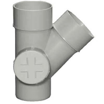 Door 'Y' Pasted, 75 mm, 2-1/2"(Inch), Supreme S.W.R Pipes & Fittings 