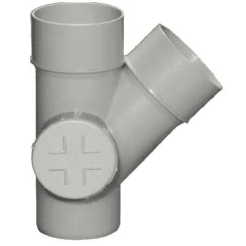 Door 'Y' Pasted, 110 mm, 4"(Inch), Supreme S.W.R Pipes & Fittings 