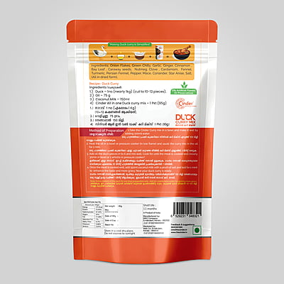 CINDER DUCK CURRY MIX 95G CINDER DUCK CURRY MIX 95G