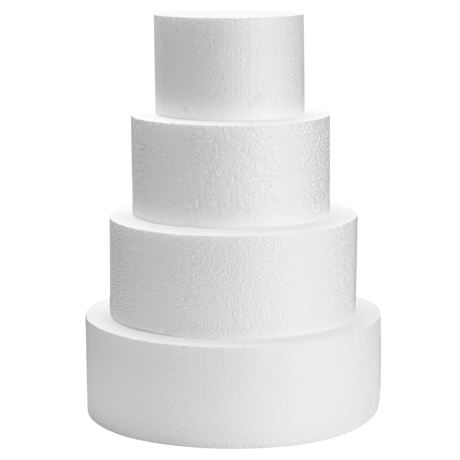 Cake Dummies Round 4,5,6 & 8 Inch