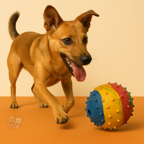 Durable Rubber Ball for Dogs – Big Size