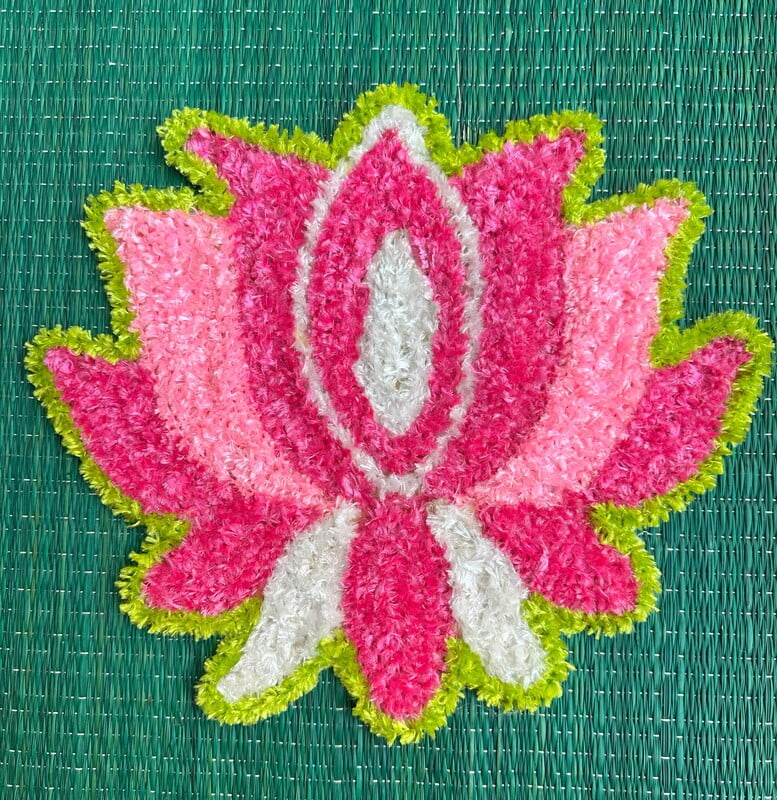Rangoli Mat - E022 - 1ft Rangoli Mat - E022 - 1ft