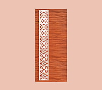 WPC Solid Jali Bathroom Doors DWBD006 WPC Solid Jali Bathroom Doors DWBD006