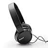 Sony MDR-ZX110 On-Ear Wired Stereo Headphones Without Mic (Black) Sony MDR-ZX110 On-Ear Wired Stereo Headphones Without Mic (Black)