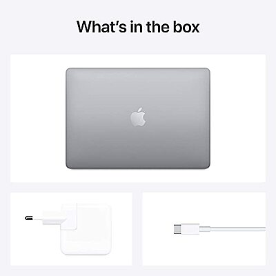 New Apple MacBook Pro with Apple M1 Chip (13-inch, 8GB RAM, 512GB SSD) - Space Grey (Latest Model)