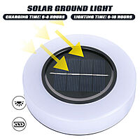 Polo Model Solar Ground Light Lamp LED Lawn Light Outdoor Courtyard Lamp Waterproof