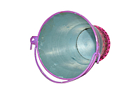 Handpainted Pattchitra Art Bucket/Balti for Decor and Serving