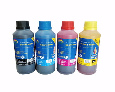 Compatible HP Refill Ink Printer 500 ML x 4 (BK+C+M+Y) Bottles