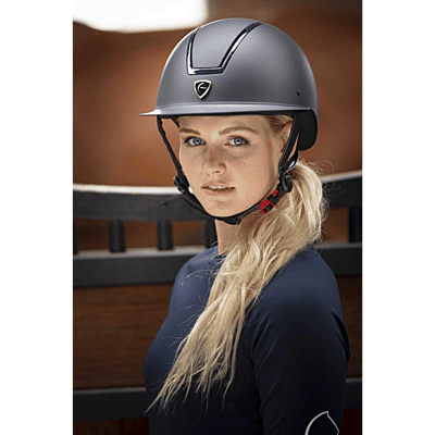 Equitheme Glint Mat Helmet