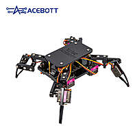 Quadruped Bionic Spider Robot kit with Arduino/ACECode(Scratch) Quadruped Bionic Spider Robot kit with Arduino/ACECode(Scratch)