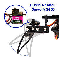 Quadruped Bionic Spider Robot kit with Arduino/ACECode(Scratch) Quadruped Bionic Spider Robot kit with Arduino/ACECode(Scratch)