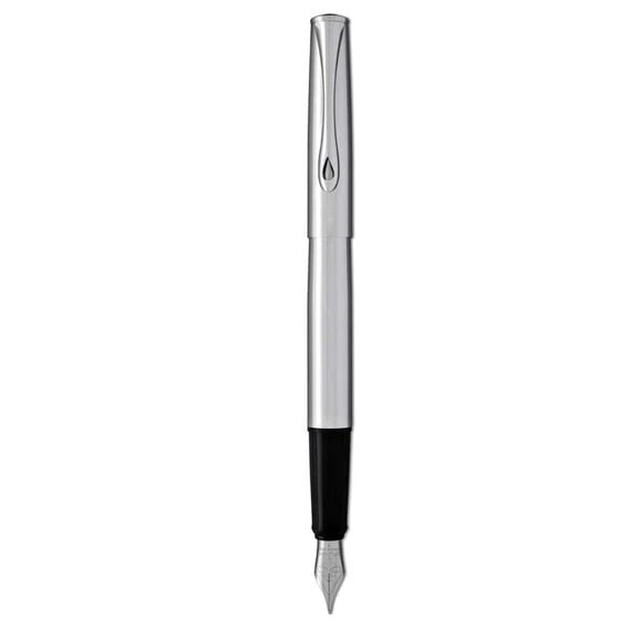 Diplomat Matt Chrome Medium Nib Fountain Pen Diplomat Matt Chrome Medium Nib Fountain Pen
