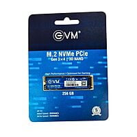 EVM 256GB Internal SSD M.2 NVMe PCIe | Up to 2000MB/s | Compatible with Gaming PCs & High-Performance Workstations | EVMNV/256GB EVM 256GB Internal SSD M.2 NVMe PCIe | Up to 2000MB/s | Compatible with Gaming PCs & High-Performance Workstations | EVMNV/256GB