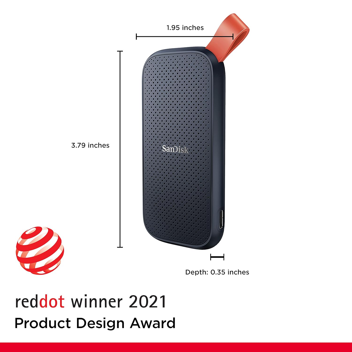 SanDisk Portable SSD, 800MB/s R, USB 3.2 Gen 2, Rugged SSD with Upto 2 Meter Drop Protection, Type-C to Type-A Cable, PC & Mac Compatible, External SSD SanDisk Portable SSD, 800MB/s R, USB 3.2 Gen 2, Rugged SSD with Upto 2 Meter Drop Protection, Type-C to Type-A Cable, PC & Mac Compatible, External SSD