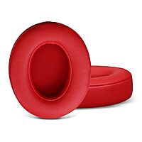 Replacement Earpads Red – Soft Memory Foam Cushion Pads, Comfortable & Durable Headphone Ear Cushions, Easy to Install, Compatible with boAt Rockerz 558 Muffs Replacement Earpads Red – Soft Memory Foam Cushion Pads, Comfortable & Durable Headphone Ear Cushions, Easy to Install, Compatible with boAt Rockerz 558 Muffs