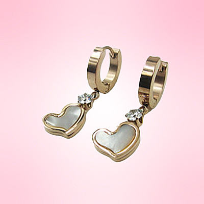 Single Layered Chain - Circled Heart Single Layered Chain - Circled Heart
