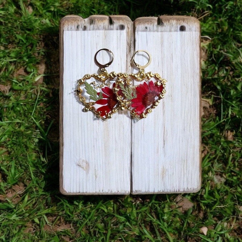 Floral Earring 002