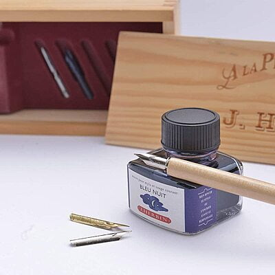 27016T Herbin La Perle Encres Gift Set, Eclat de saphir 27016T Herbin La Perle Encres Gift Set, Eclat de saphir