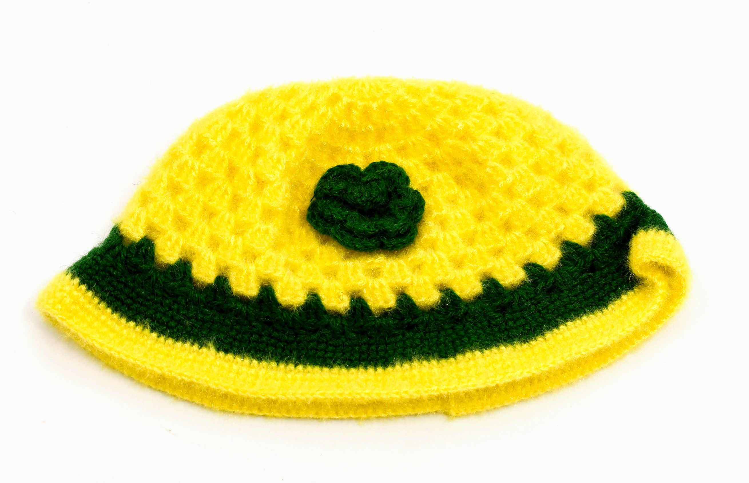 Handknitted Yellow and Green Woolen Poncho for kids (1 - 3 Years) Handknitted Yellow and Green Woolen Poncho for kids (1 - 3 Years)