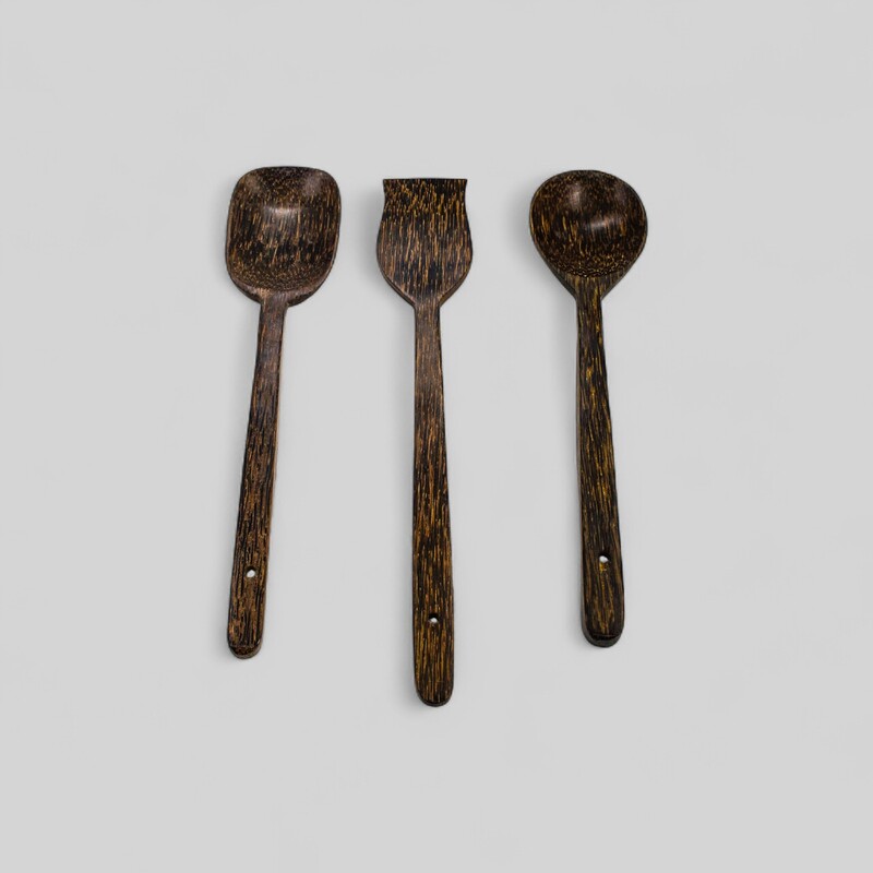 Wooden Natural Spatula/Flip for cooking on non-sticky utensils