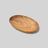 Wooden Natural oval tray for serving food, tea, coffee and toast || Home and Kitchen || 12 inches * 7 inches