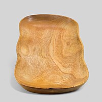 Wooden tray for serving breakfast, tea, coffee and toast, 10 inches * 5.5 inches