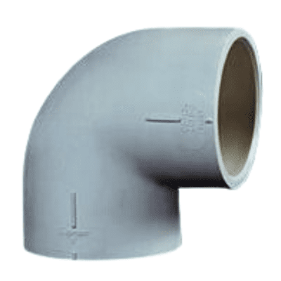 Elbow (PVC), 63 mm, 2" Inch, 4 Kg, Agriculture PVC Fittings