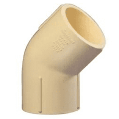 Elbow 45 Degree, 80mm, 3(Inch), Life Line C-PVC Hot and Cold Water System 