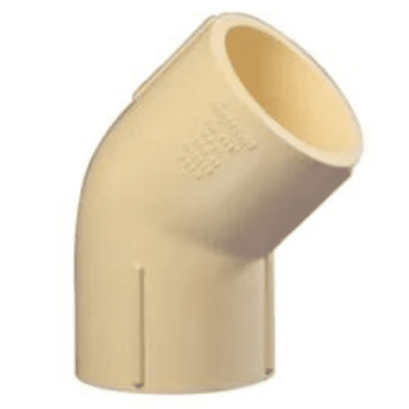 Elbow 45 Degree, 32mm, 1-1/4(Inch), Life Line C-PVC Hot and Cold Water System 