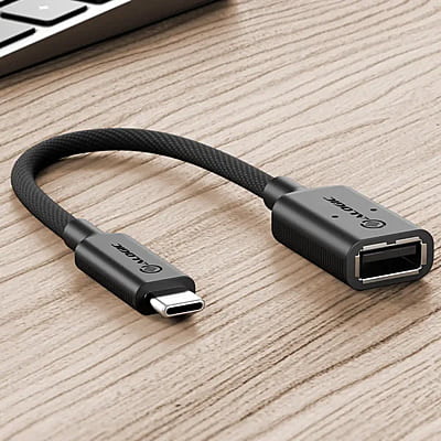 Elements Pro USB-C (Male) to USB-A (Female) Adapter | ELPCAA-BK