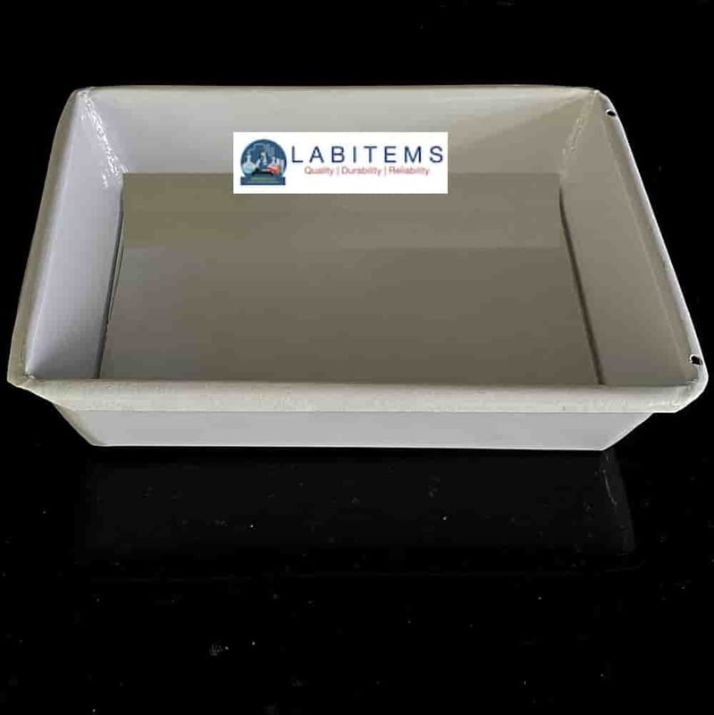 Dissection tray with powder coated metal and reusable foam Dissection tray with powder coated metal and reusable foam