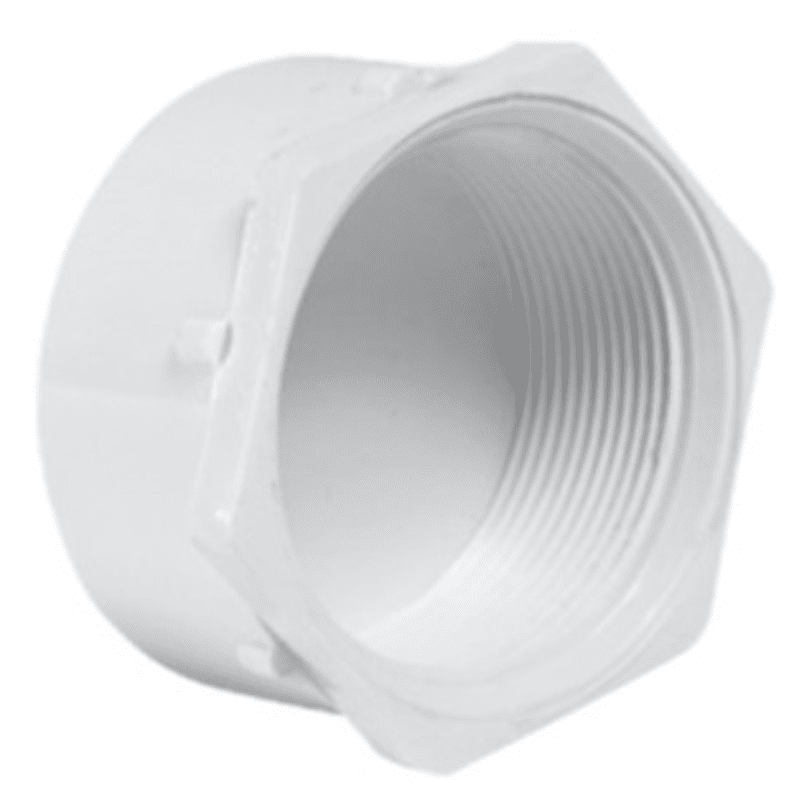 End Cap (Threaded), 15mm, 1/2(Inch), Supreme Aqua Gold uPVC High Pressure Plumbing System